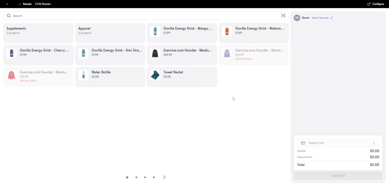 Open the Point of Sale view from your dashboard.