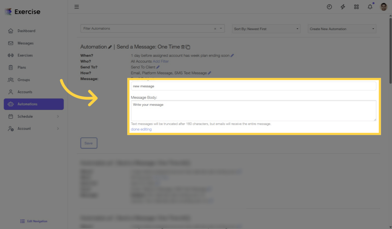 Customize Your Message