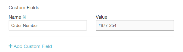 add custom fields to your invoice