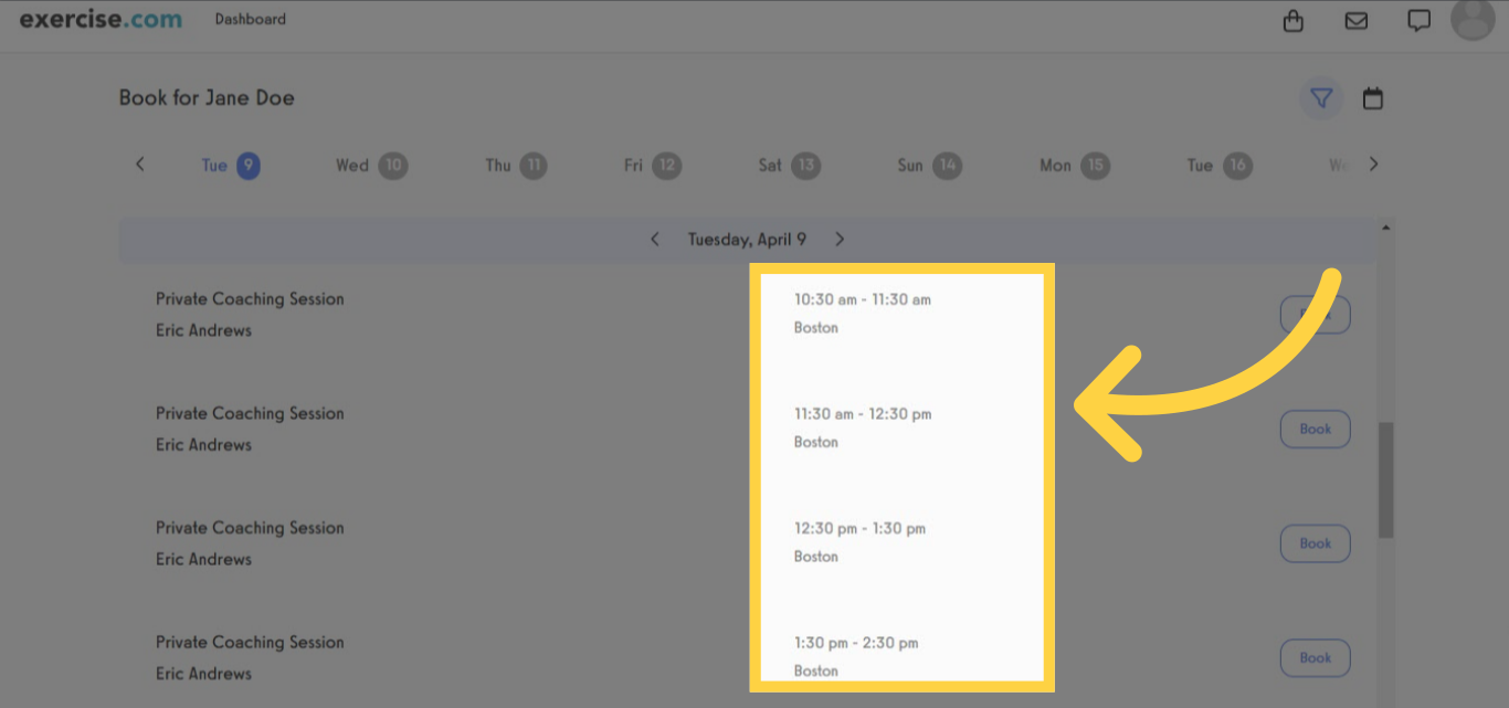 Verify Location Filtered