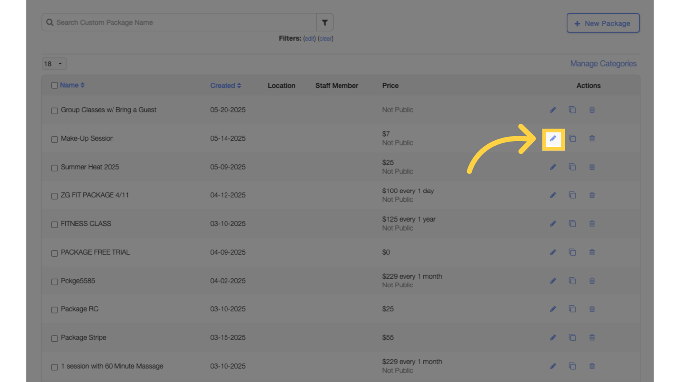 Option 1 Step 3: Edit the package.