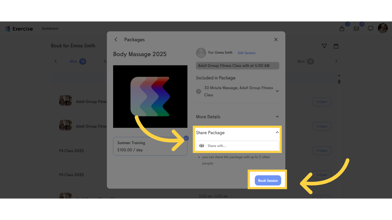 Click 'Share with...'