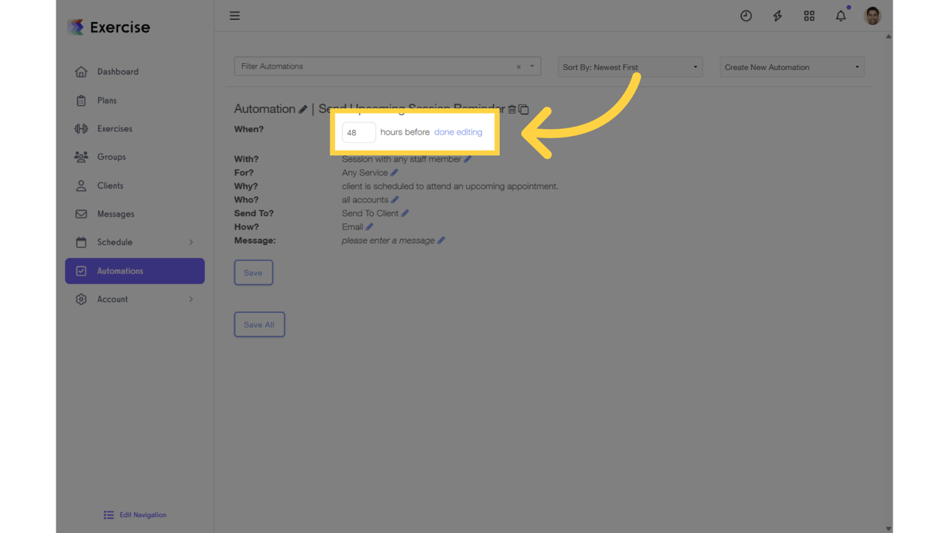 Select the number of days
