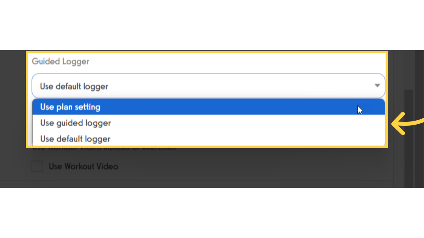 Guided Logger Settings