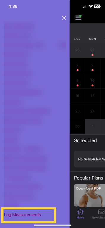 Tap Log Measurements