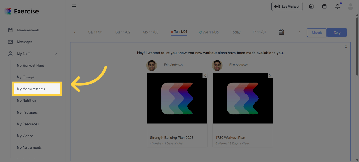 Select My Measurements