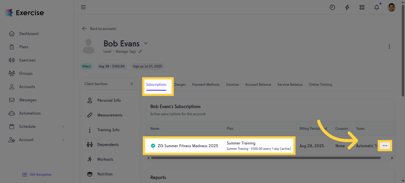 Click the three-dot menu.