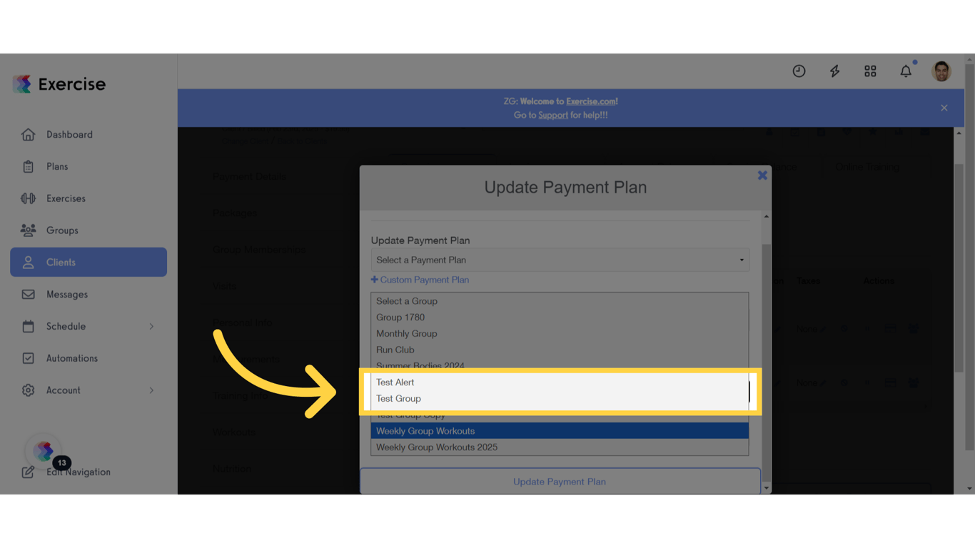 View List of Group Memberships
