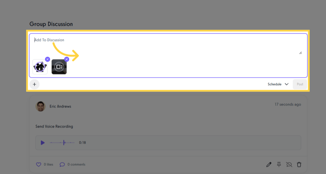 Uploaded image and video is reflected.