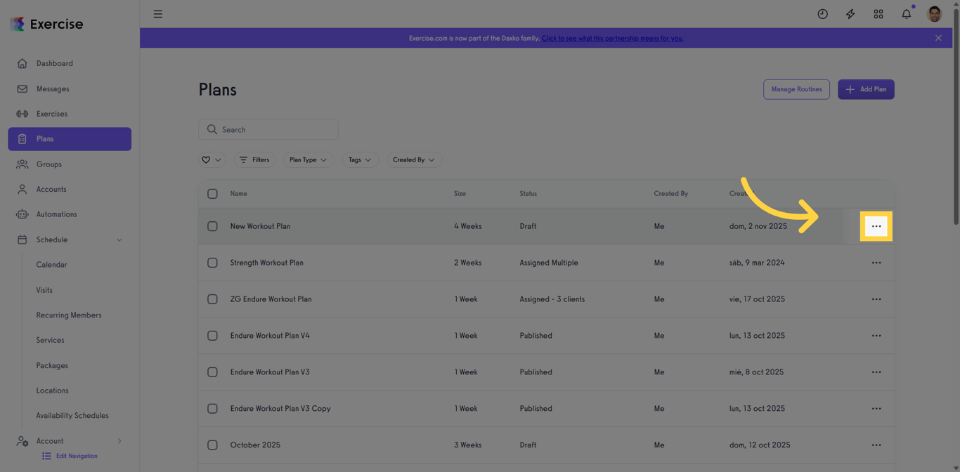 Choose a Plan Option