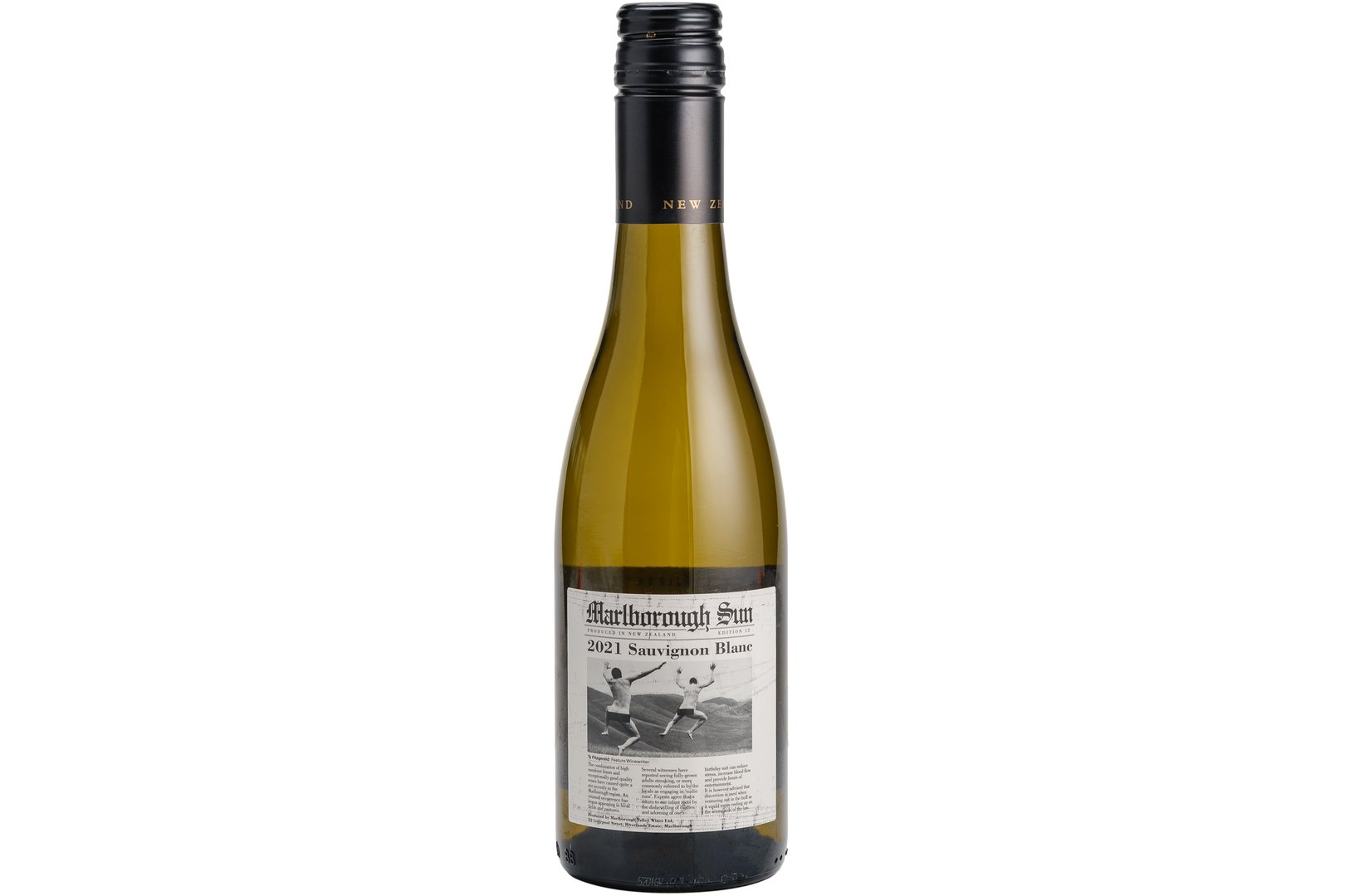 Фото Блюдо Вино сухе біле Sauvignon Blanc Marlborough Sun 0,375л