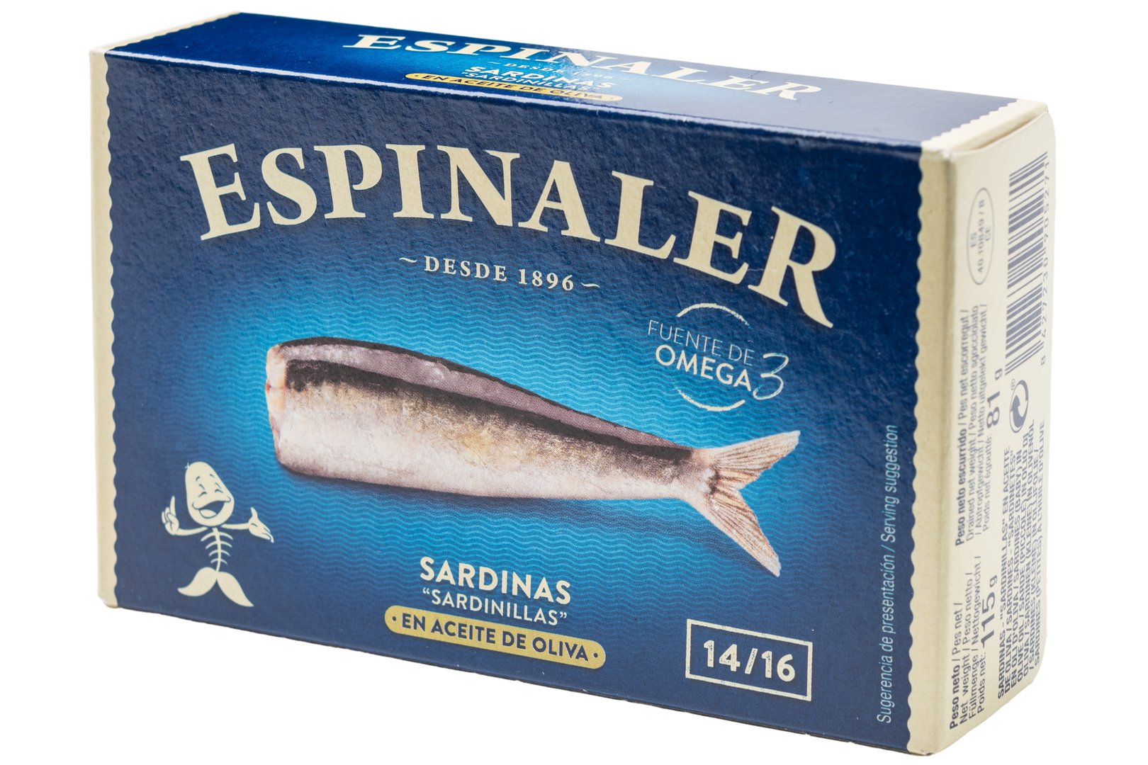 Photo Baby sardines in olive oil Espinaler 125g