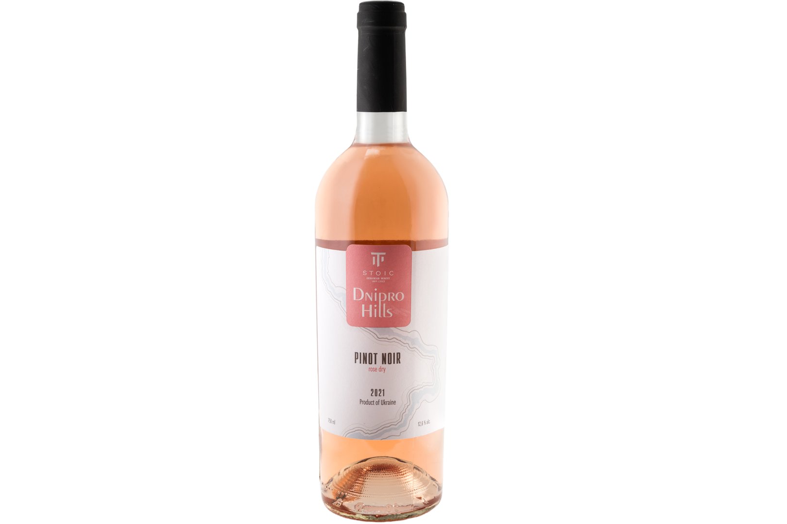 Photo Dish Wine Dnipro Hills Рinot Noir Rose 0,75 л