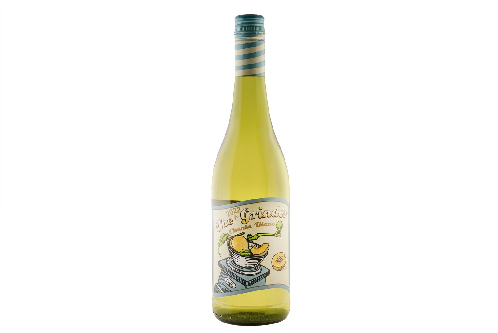 Фото Блюдо Вино сухе біле Chenin Blanc, The Grinder  0,75л_P,G