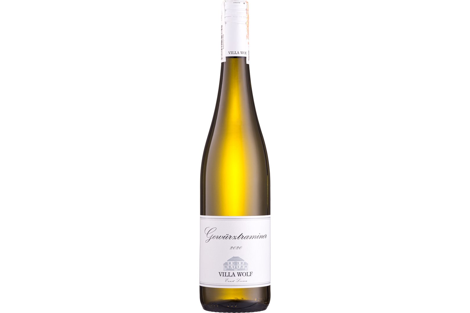 Photo Dish Semi-sweet white wine Gewurztraminer Villa Wolf J.L.Wolf 0,75 l Germany