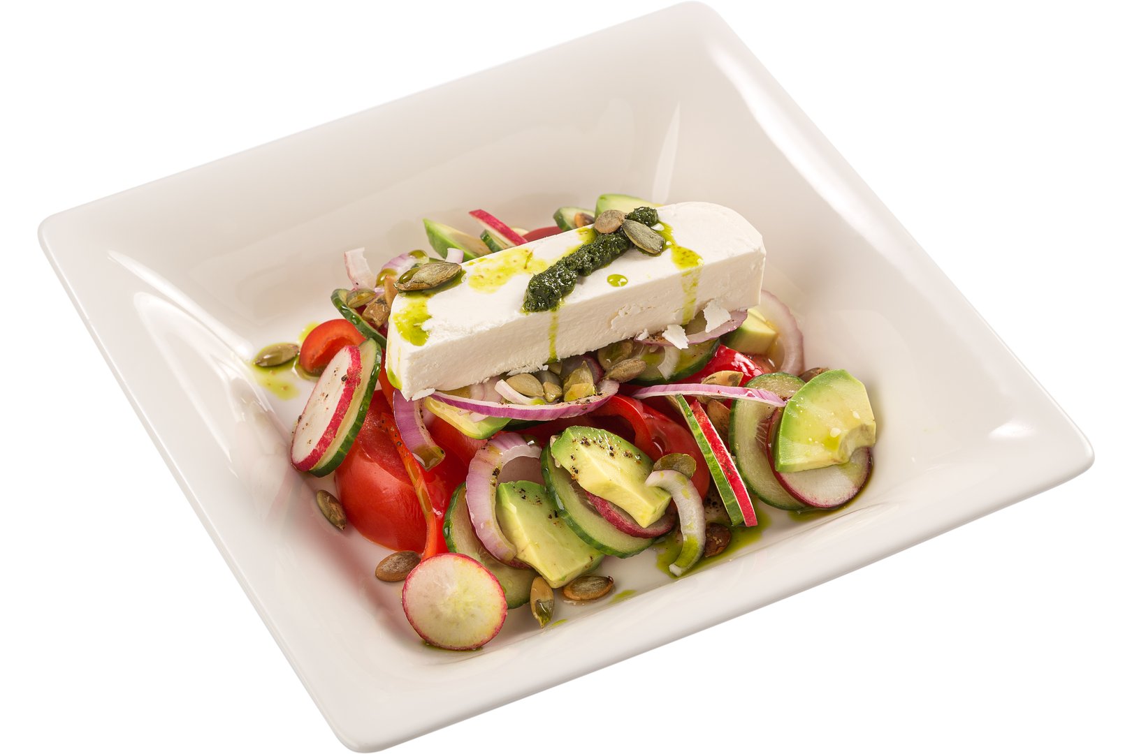 Photo Dish Vegetable salad