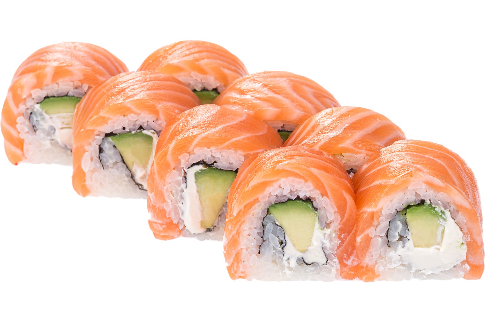 Роял Філадельфія з лососем слабосоленим ціна 465 грн замовити з ...