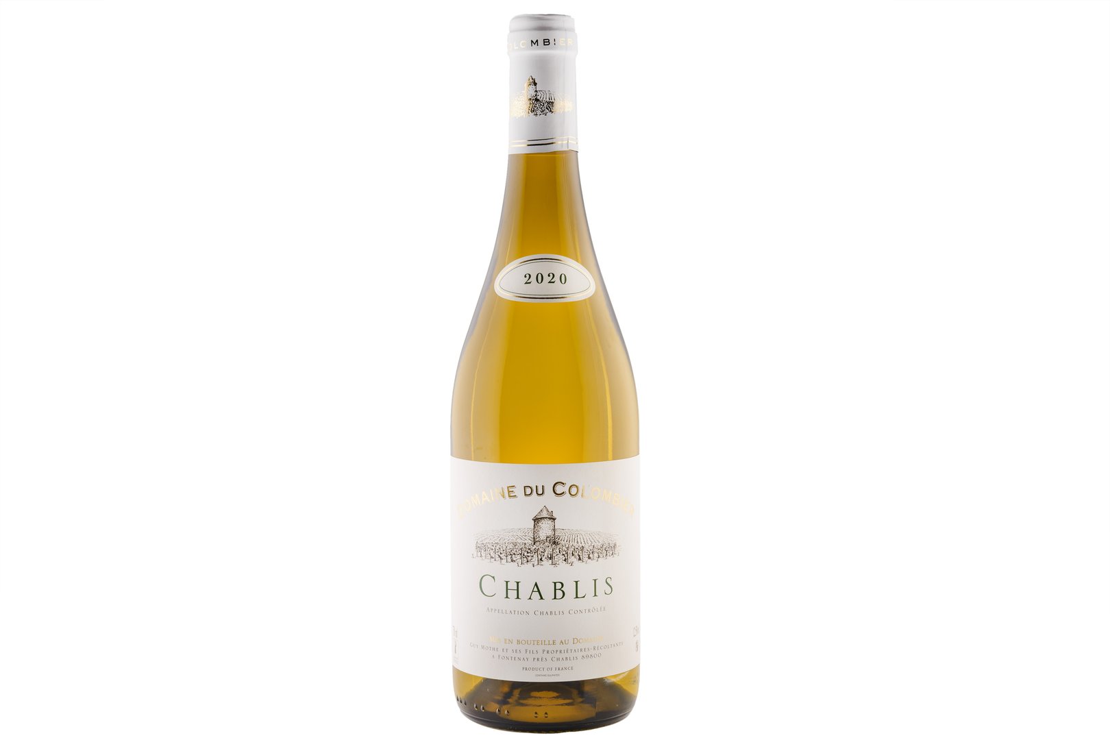 Photo Dish Вино сухе біле Chablis Domaine Du Colombier порц.150