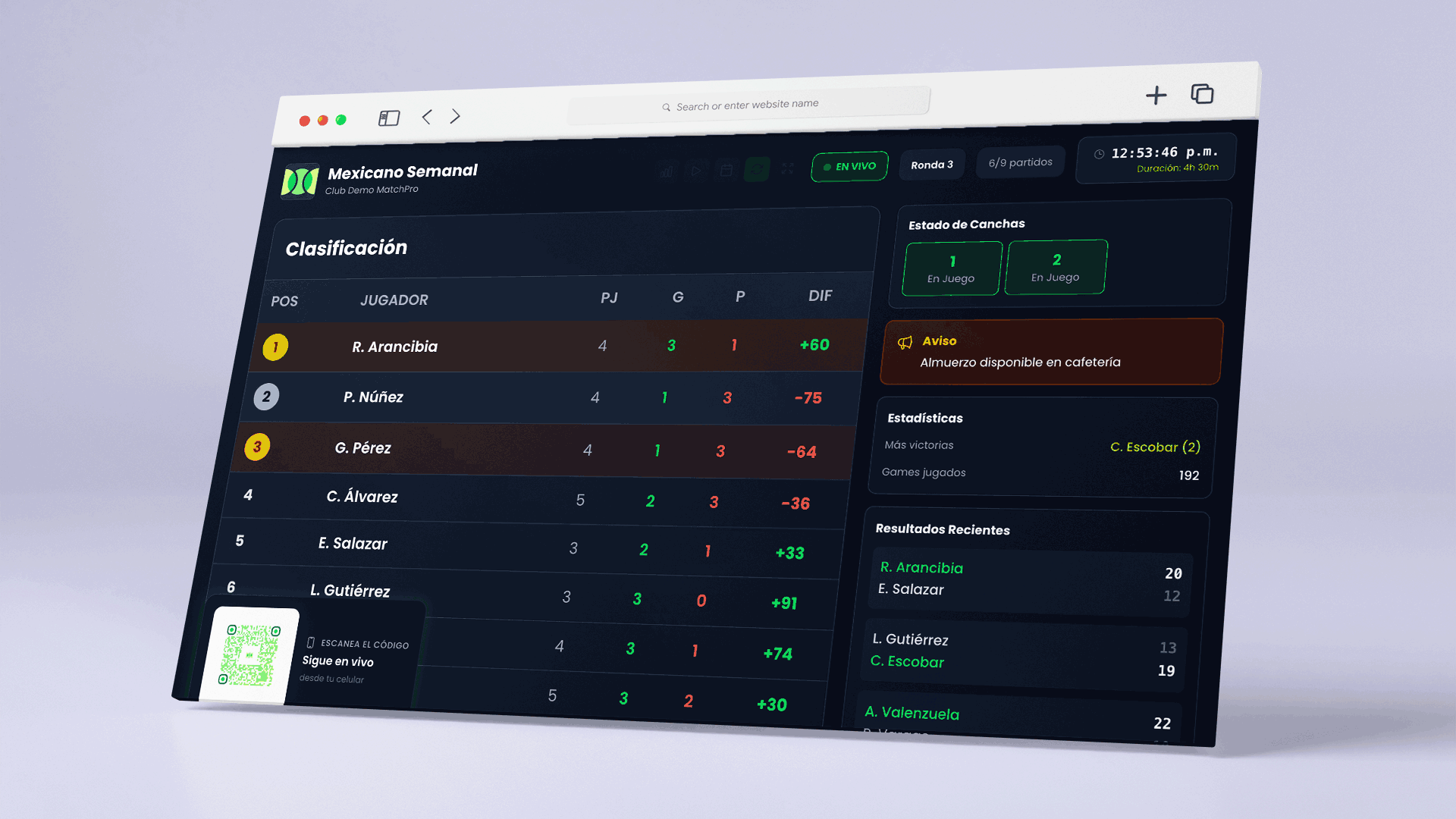 MatchPro TV - MatchPro Club Manager