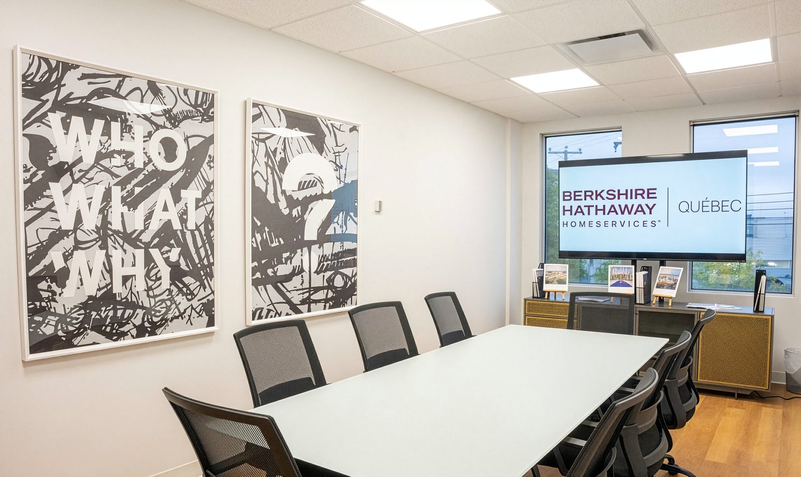Salle de conférence de Berkshire Hathaway HomeServices Québec à Montréal