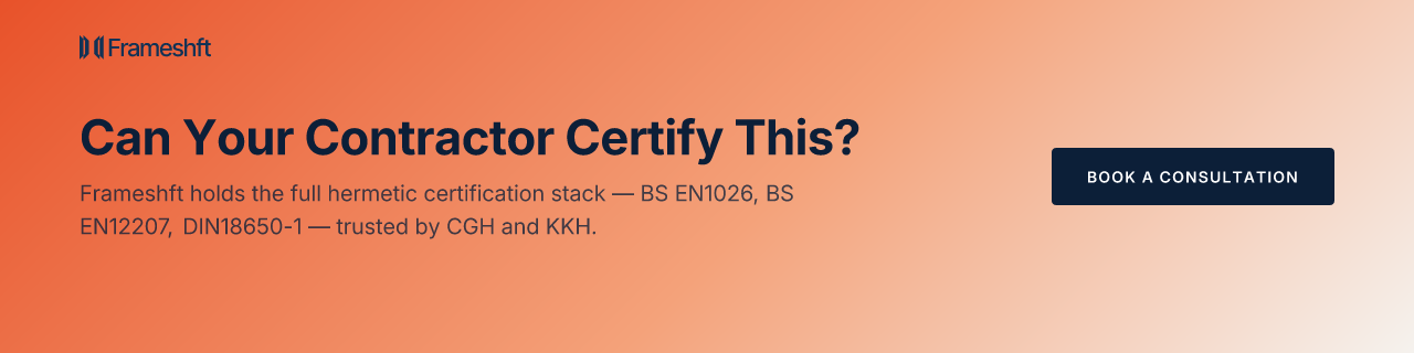 Can Your Contractor Certify This?