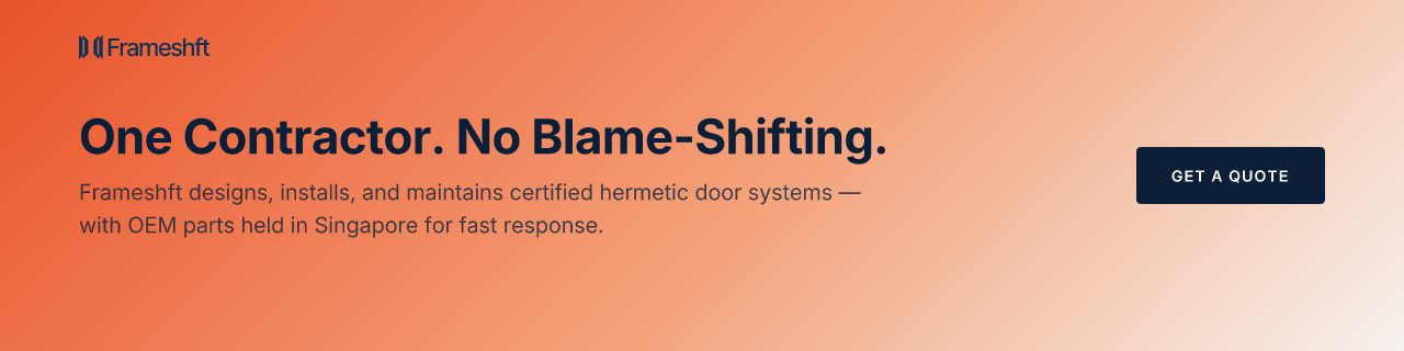 One Contractor. No Blame-Shifting.