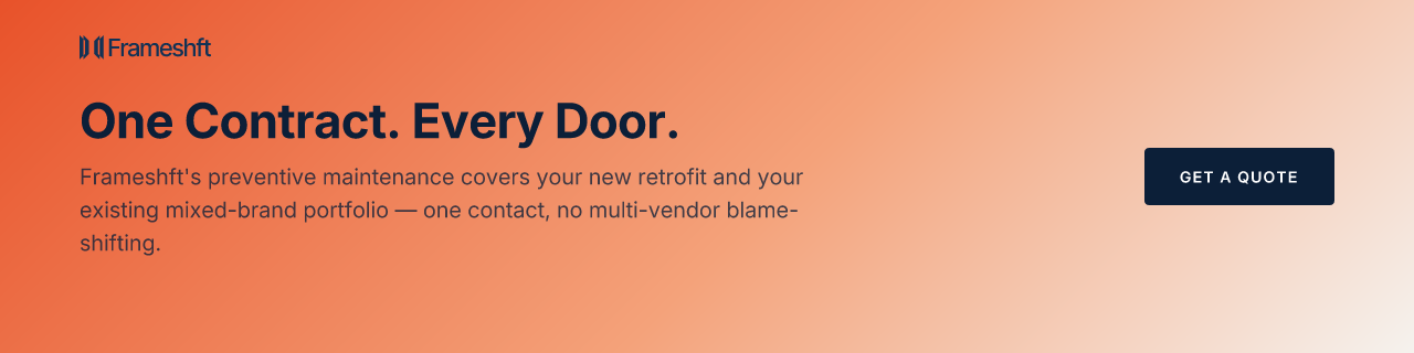 One Contract. Every Door.