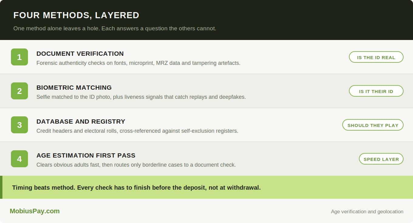 gambling verification methods