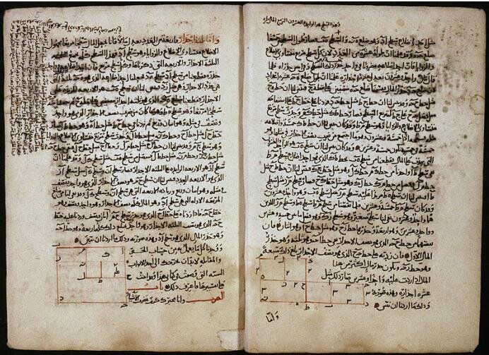 Al-Kitab al-Mukhtasar fi Hisab al-Jabr wal-Muqabala by Al-Khwarizmi