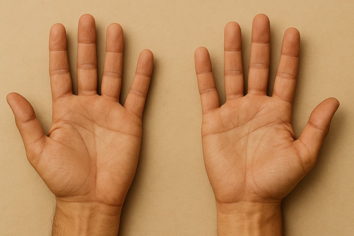 Human's 10 Fingure
