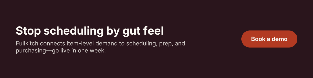 Stop scheduling by gut feel