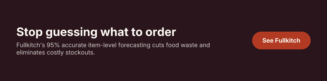 Stop guessing what to order