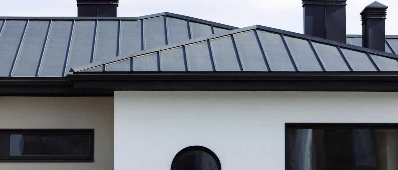 stylish metal roof