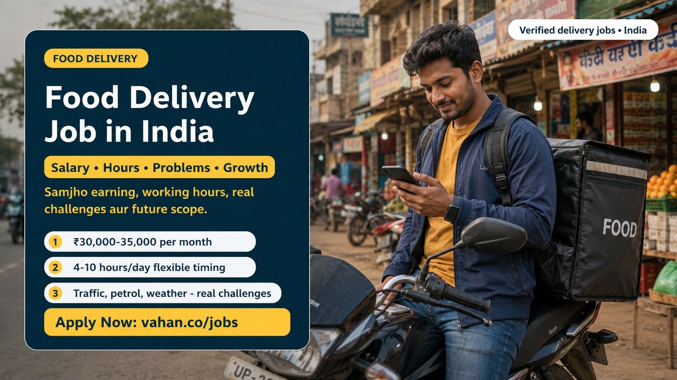 Delivery Boy Job India 2026: Career, Salary aur Future Growth: Complete Guide