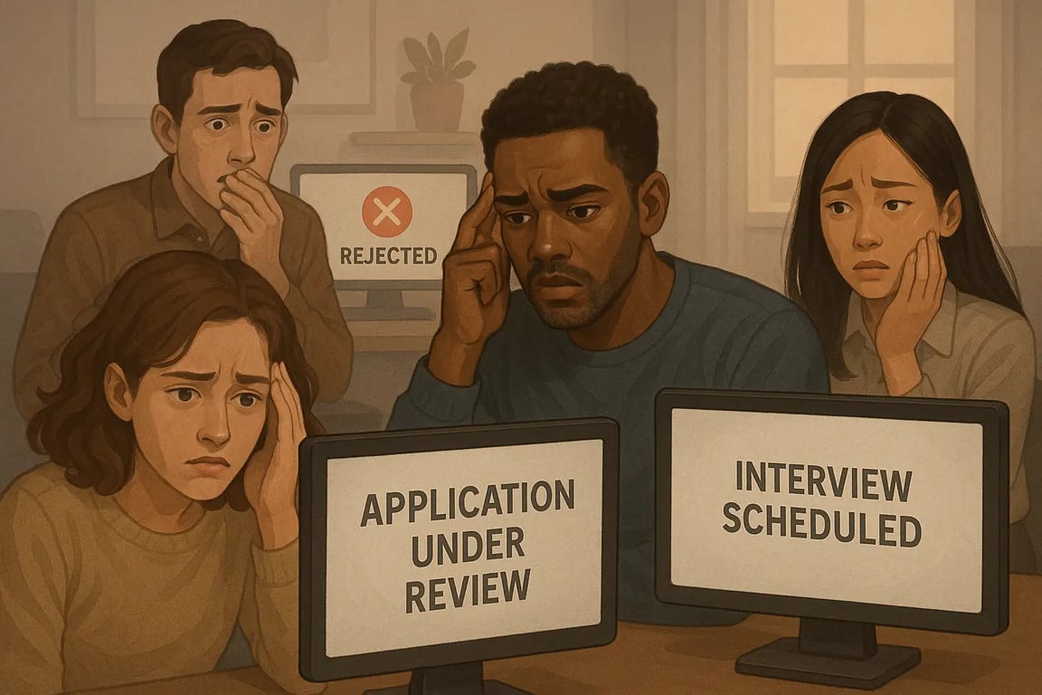 Job seekers experiencing concerns about ATS application processes