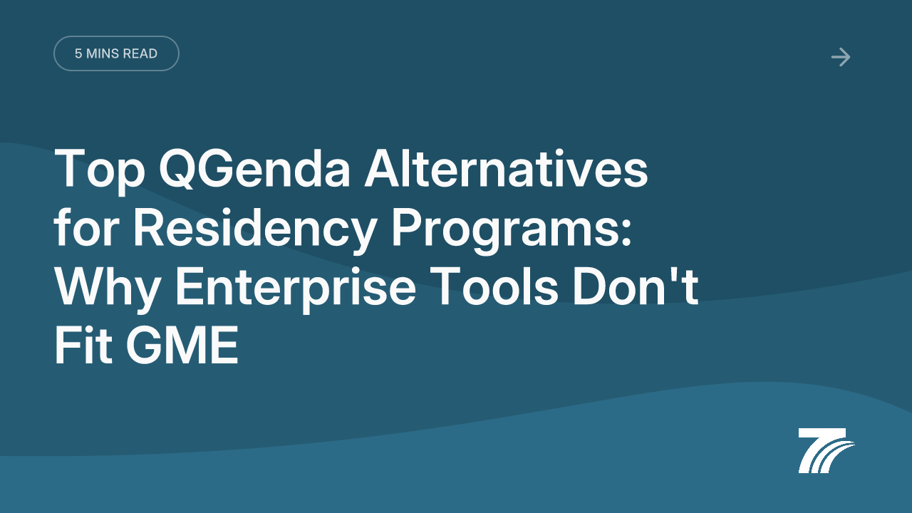 Top QGenda Alternatives for Residency Programs: Why Enterprise Tools Don't Fit GME