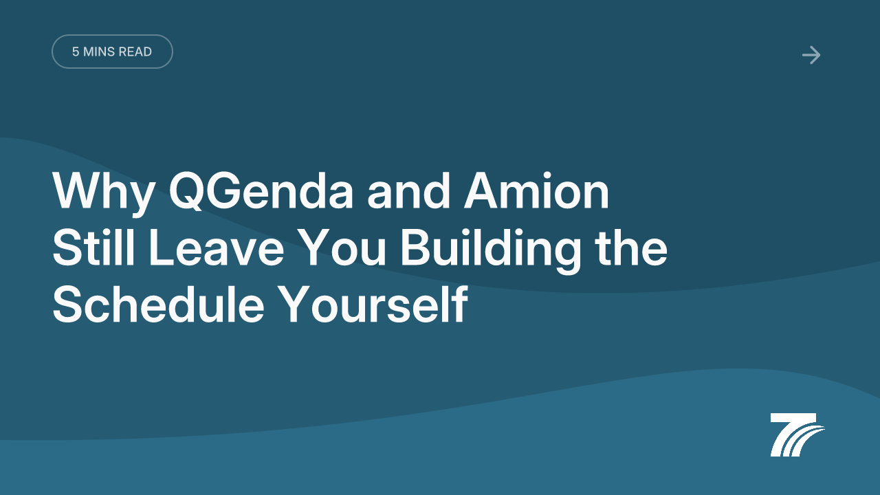 Why QGenda and Amion Still Leave You Building the Schedule Yourself