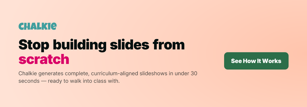 Stop building slides from scratch