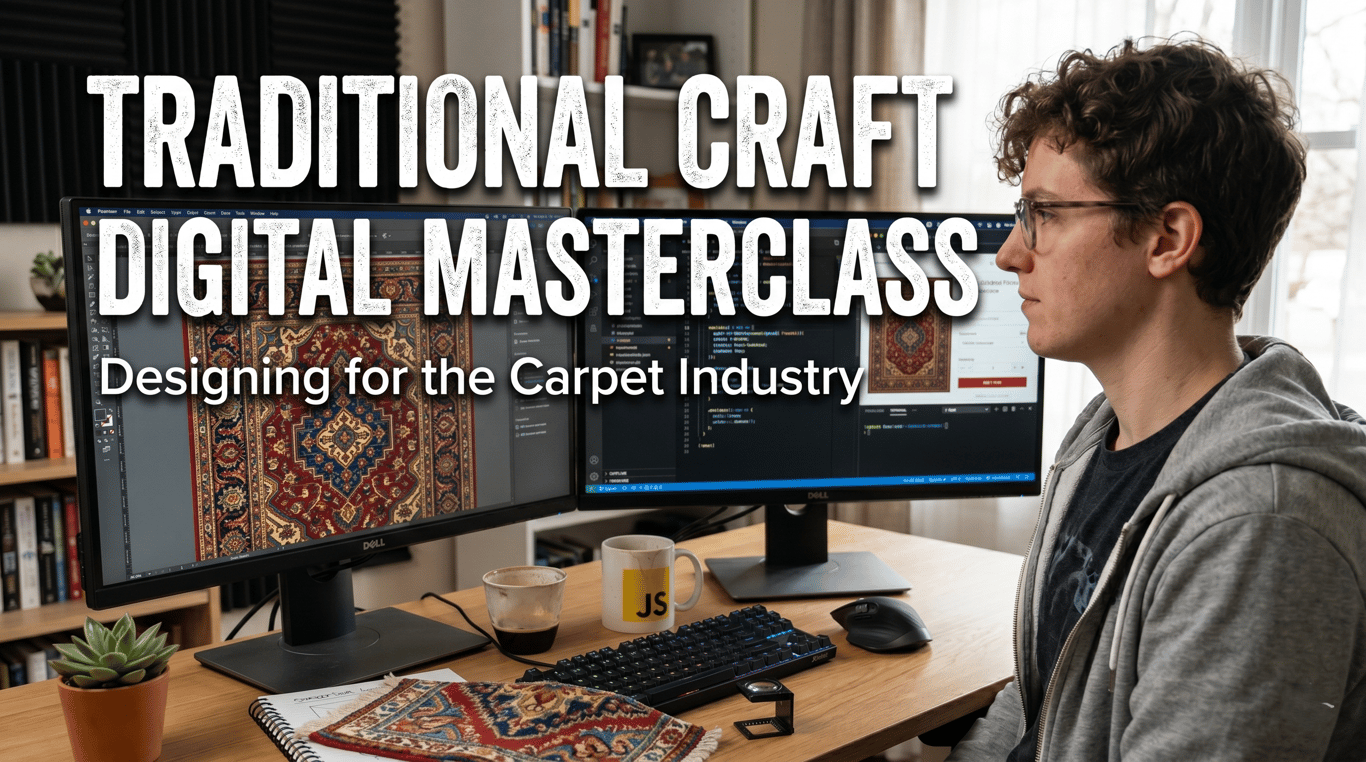 Showcasing Traditional Craftsmanship Digitally: UI/UX Masterclass for the Carpet Industry