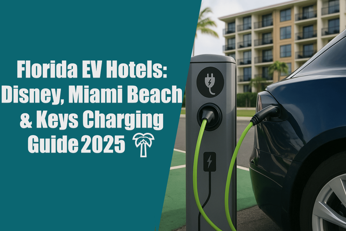 ev charging hotel in Miami Florida