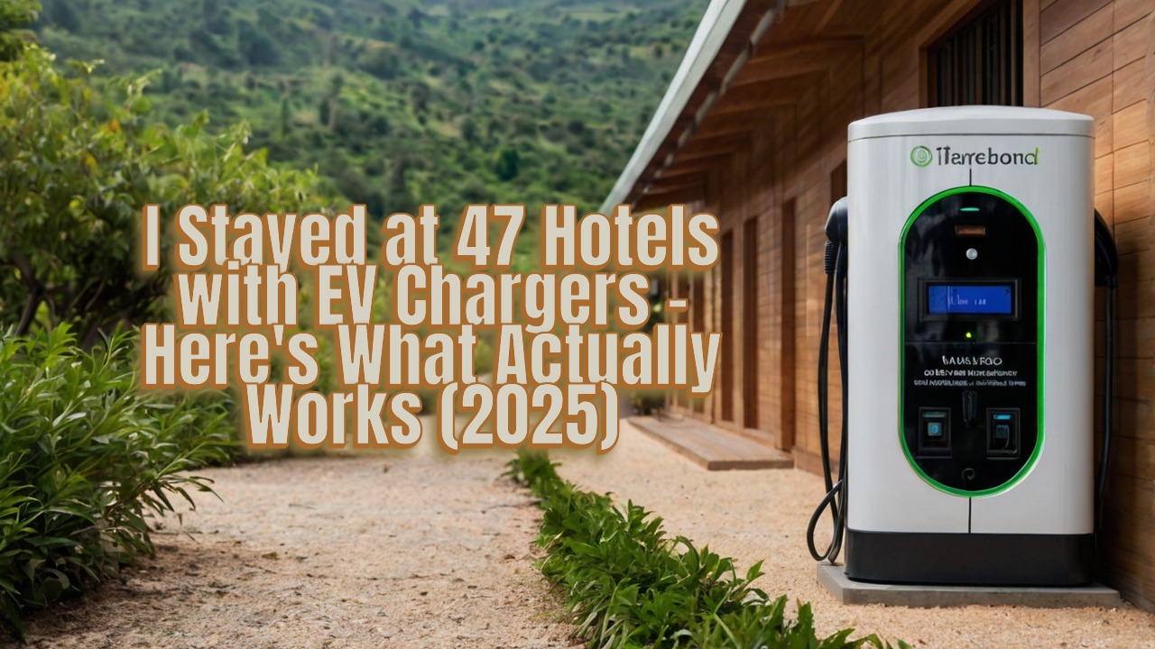 hotels with ev charger