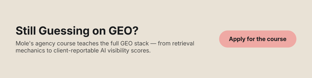 Still Guessing on GEO?