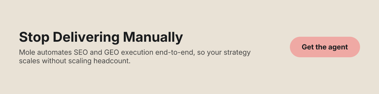 Stop Delivering Manually