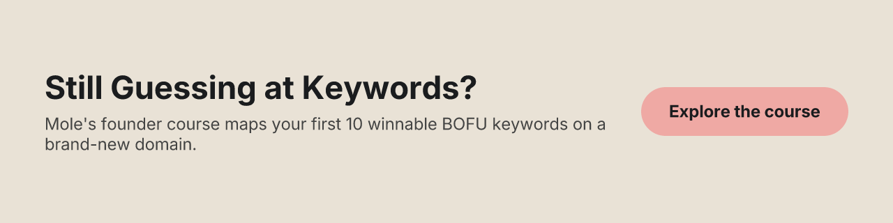 Still Guessing at Keywords?