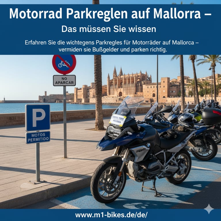 “Motorrad Parkregeln auf Mallorca – Das müssen Sie wissen