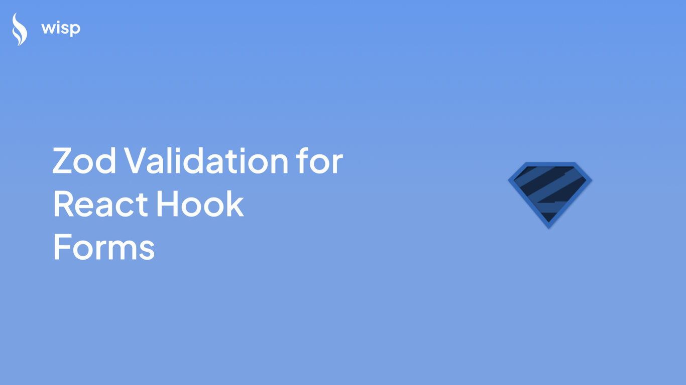 Zod Validation for React Hook Forms