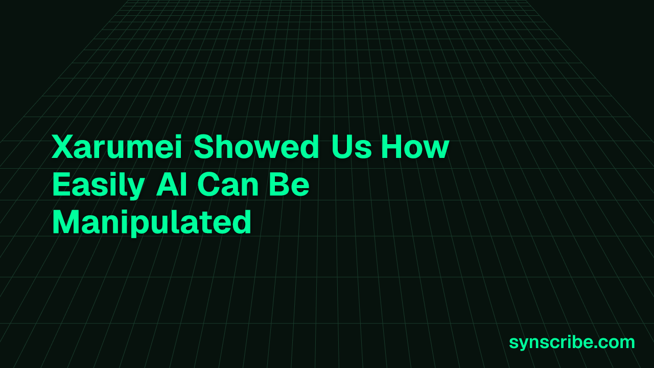 Xarumei Showed Us How Easily AI Can Be Manipulated: What You Can Learn From Ahrefs' GEO Experiment