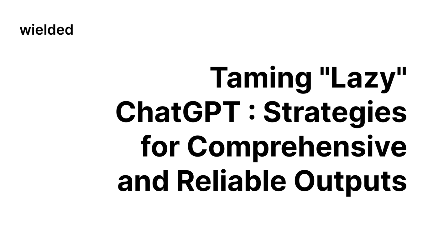 You're a developer or technical professional who relies on AI language models like GPT-4 to assist with coding tasks, research, and analysis. But late