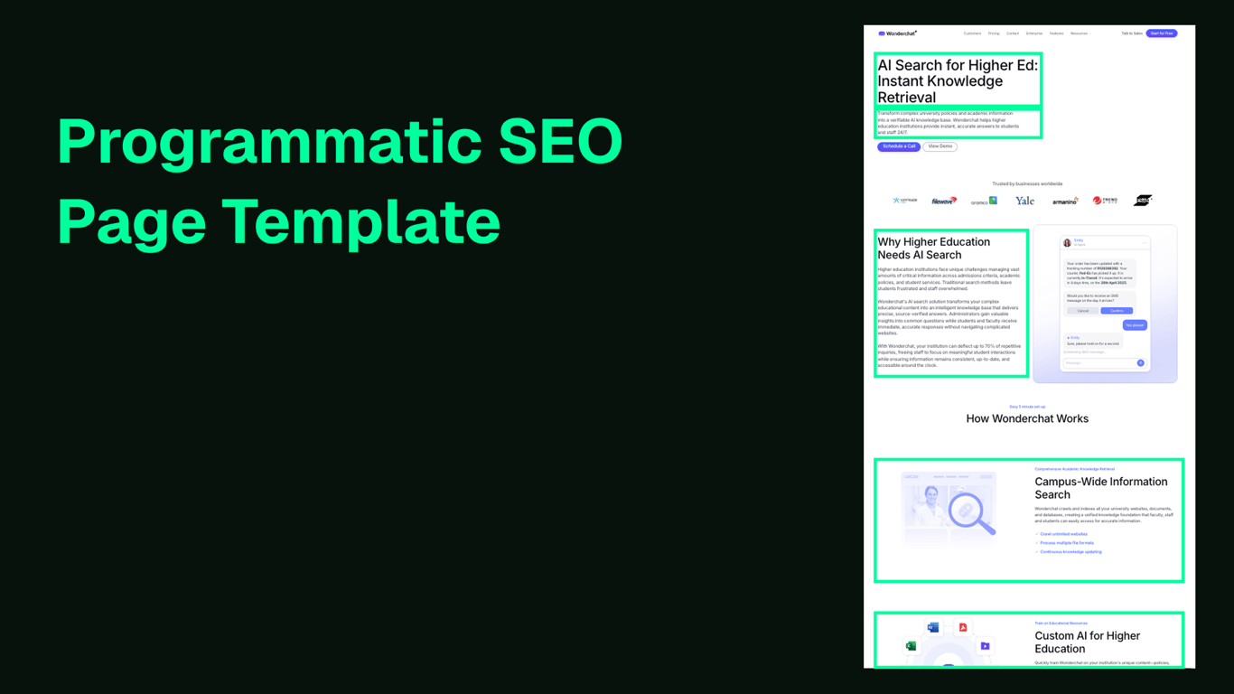 Programmatic SEO Page Template