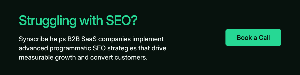 Struggling with SEO?